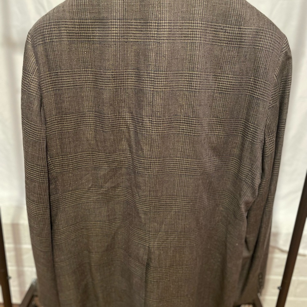 Classic Plaid Men's Blazer - Picture 3 of 6